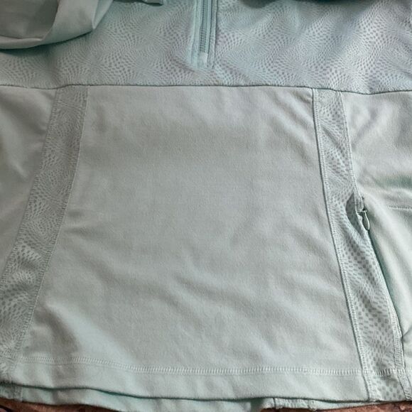 Fila Running Sport Women’s Green Long Sleeve 1/2 Zip - Picture 7 of 8